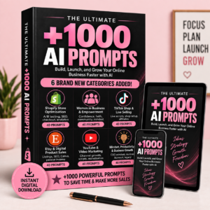 The Ultimate +1000 AI Prompts Guide