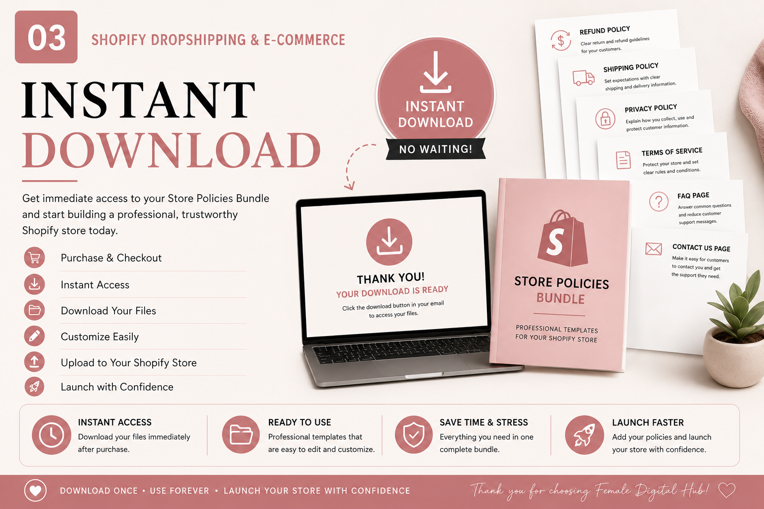 Shopify Dropshipping & E-commerce Store Policies Bundle - Image 4